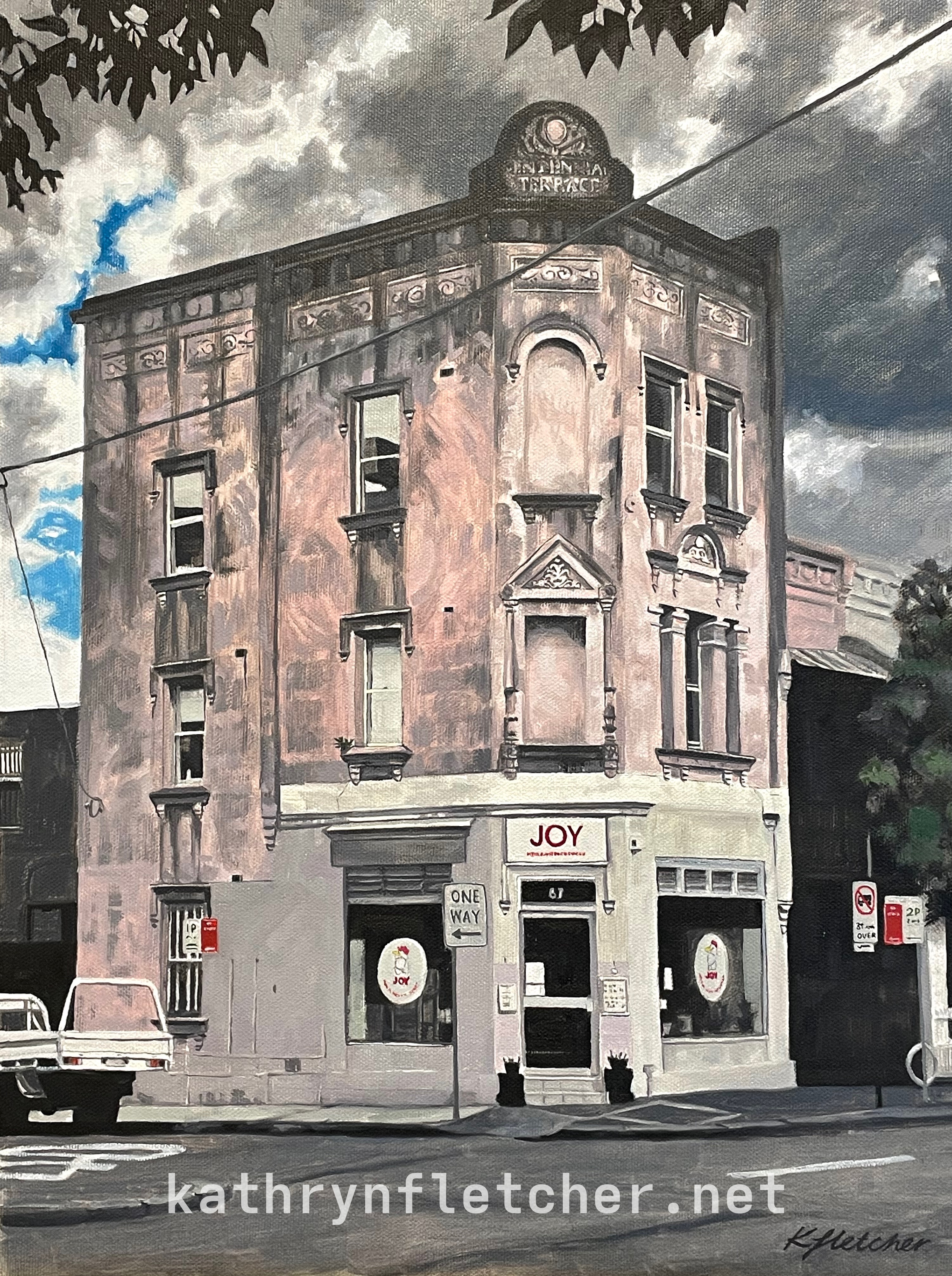 Joy One Way - Oil Painting